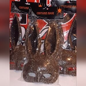 Brown Rhinestone Costume Mask Free Gift To Cover Shipping Fee